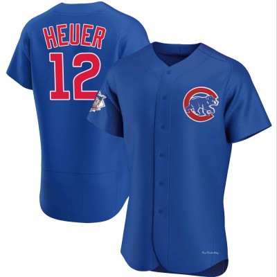 Men's Codi Heuer Chicago Cubs Authentic Royal Alternate Jersey