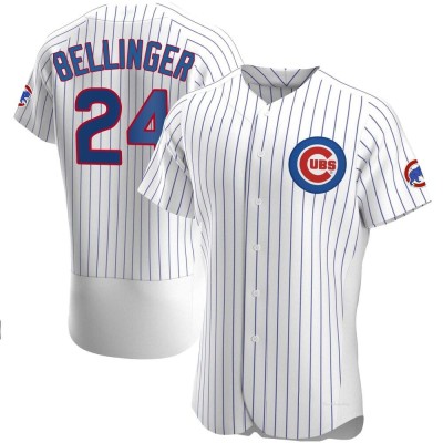 Men's Cody Bellinger Chicago Cubs Authentic White Home Jersey