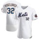 Men's Daniel Vogelbach New York Mets Authentic White Home Jersey