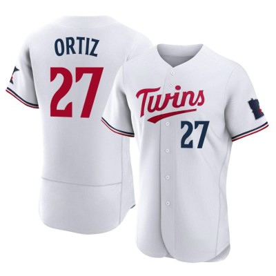 Men's David Ortiz Minnesota Twins Authentic White Home Jersey