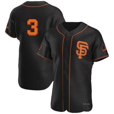 Men's Dom Nunez San Francisco Giants Authentic Black Alternate Jersey