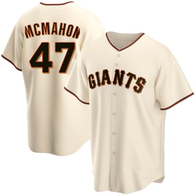 Men's Don Mcmahon San Francisco Giants Replica Cream Home Jersey