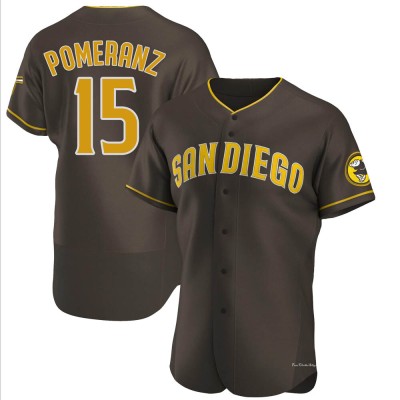 Men's Drew Pomeranz San Diego Padres Authentic Brown Road Jersey