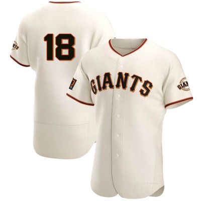 Men's Duane Kuiper San Francisco Giants Authentic Cream Home Jersey