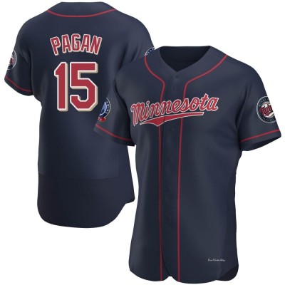 Men's Emilio Pagan Minnesota Twins Authentic Navy Alternate 60th Season Jersey