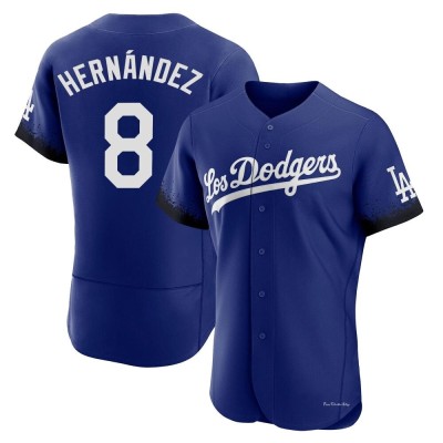 Men's Enrique Hernandez Los Angeles Dodgers Authentic Royal 2021 City Connect Jersey