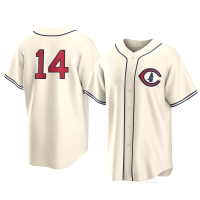 Men's Ernie Banks Chicago Cubs Replica Cream 2022 Field Of Dreams Jersey