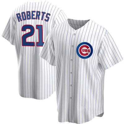 Men's Ethan Roberts Chicago Cubs Replica White Home Jersey