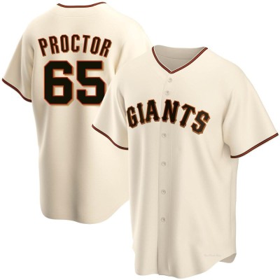 Men's Ford Proctor San Francisco Giants Replica Cream Home Jersey