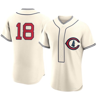 Men's Frank Schwindel Chicago Cubs Authentic Cream 2022 Field Of Dreams Jersey