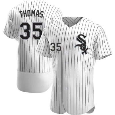 Men's Frank Thomas Chicago White Sox Authentic White Home Jersey