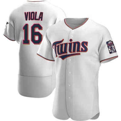 Men's Frank Viola Minnesota Twins Authentic White Home Jersey