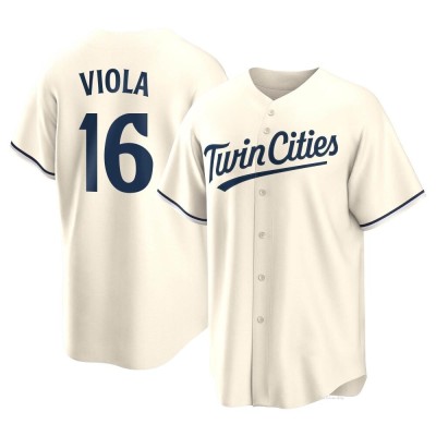 Men's Frank Viola Minnesota Twins Replica Cream Alternate Jersey