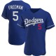 Men's Freddie Freeman Los Angeles Dodgers Authentic Royal Alternate Jersey