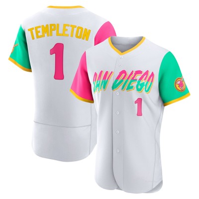 Men's Garry Templeton San Diego Padres Authentic White 2022 City Connect Jersey