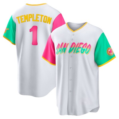 Men's Garry Templeton San Diego Padres Replica White 2022 City Connect Jersey