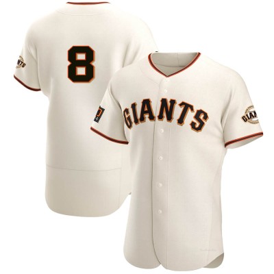 Men's Gary Carter San Francisco Giants Authentic Cream Home Jersey