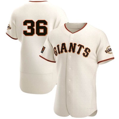 Men's Gary Matthews San Francisco Giants Authentic Cream Home Jersey