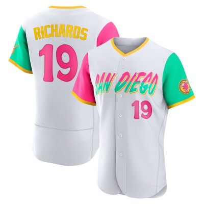 Men's Gene Richards San Diego Padres Authentic White 2022 City Connect Jersey