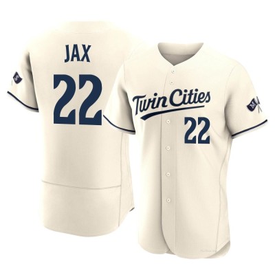 Men's Griffin Jax Minnesota Twins Authentic Cream Alternate 2023 Jersey