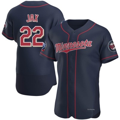 Men's Griffin Jax Minnesota Twins Authentic Navy Alternate 60th Season Jersey