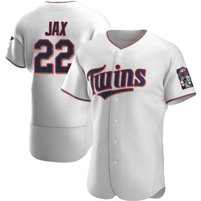 Men's Griffin Jax Minnesota Twins Authentic White Home Jersey