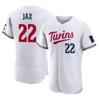 Men's Griffin Jax Minnesota Twins Authentic White Home Jersey