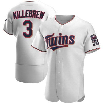 Men's Harmon Killebrew Minnesota Twins Authentic White Home Jersey