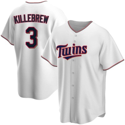 Men's Harmon Killebrew Minnesota Twins Replica White Home Jersey