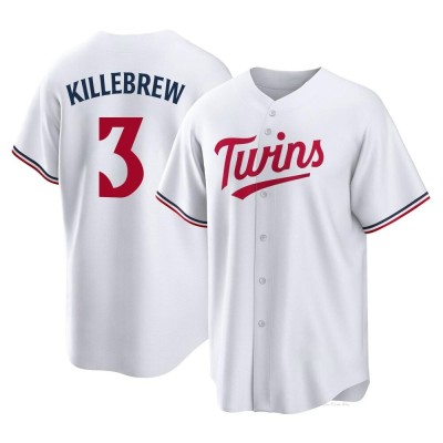 Men's Harmon Killebrew Minnesota Twins Replica White Home Jersey