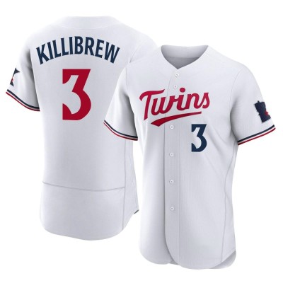 Men's Harmon Killibrew Minnesota Twins Authentic White Home Jersey