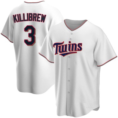 Men's Harmon Killibrew Minnesota Twins Replica White Home Jersey