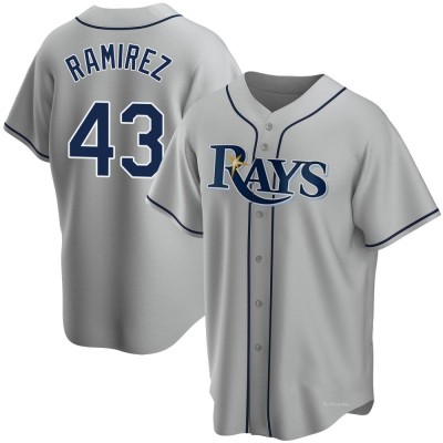 Men's Harold Ramirez Tampa Bay Rays Replica Gray Road Jersey