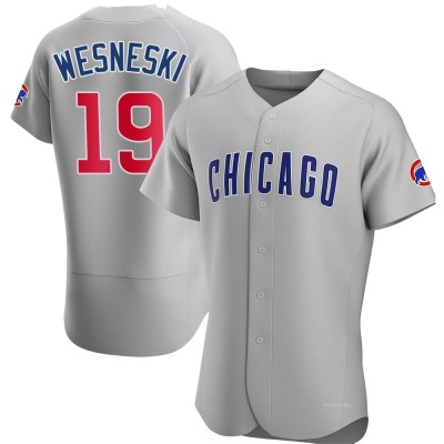 Men's Hayden Wesneski Chicago Cubs Authentic Gray Road Jersey