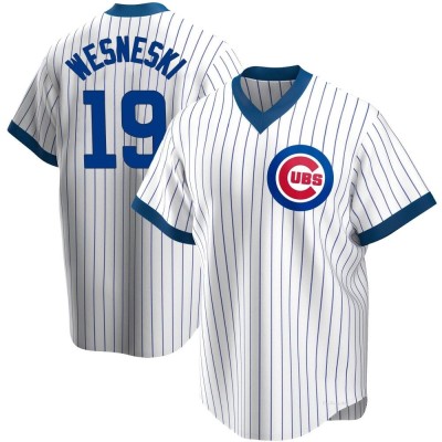 Men's Hayden Wesneski Chicago Cubs Replica White Home Cooperstown Collection Jersey