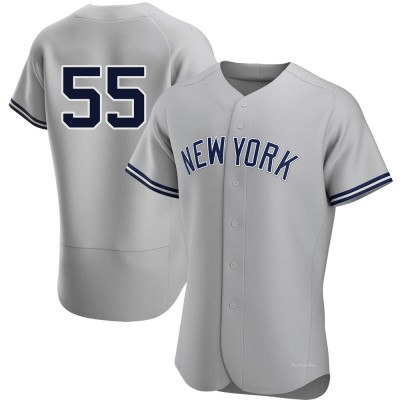 Men's Hideki Matsui New York Yankees Authentic Gray Road Jersey