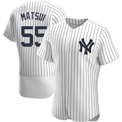 Men's Hideki Matsui New York Yankees Authentic White Home Jersey