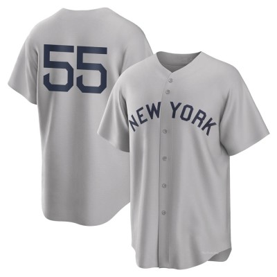 Men's Hideki Matsui New York Yankees Replica Gray 2021 Field of Dreams Jersey