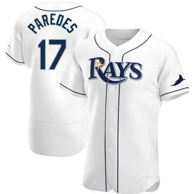 Men's Isaac Paredes Tampa Bay Rays Authentic White Home Jersey