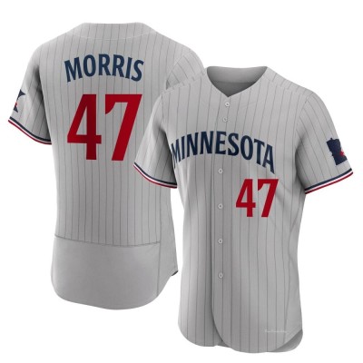 Men's Jack Morris Minnesota Twins Authentic Gray Road Jersey