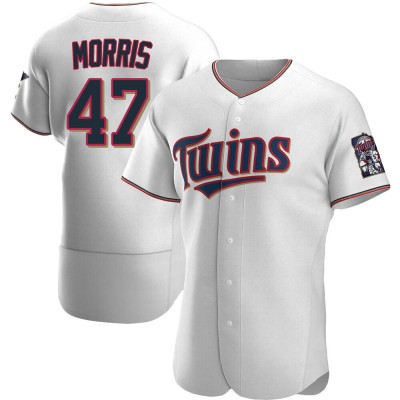 Men's Jack Morris Minnesota Twins Authentic White Home Jersey