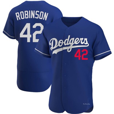 Men's Jackie Robinson Los Angeles Dodgers Authentic Royal Alternate Jersey