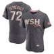 Men's Jackson Tetreault Washington Nationals Authentic Gray 2022 City Connect Jersey