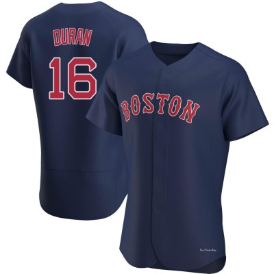 Men's Jarren Duran Boston Red Sox Authentic Navy Alternate Jersey