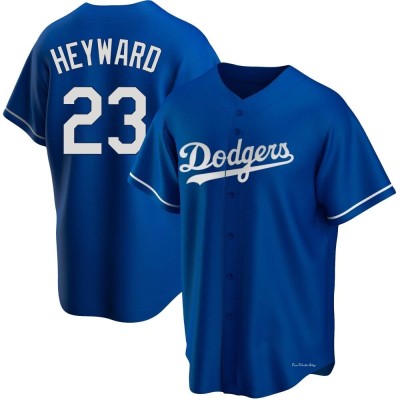 Men's Jason Heyward Los Angeles Dodgers Replica Royal Alternate Jersey