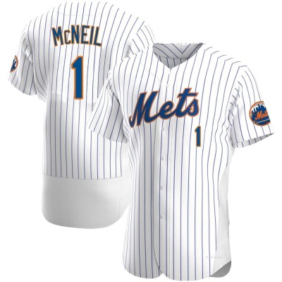 Men's Jeff McNeil New York Mets Authentic White Home Jersey