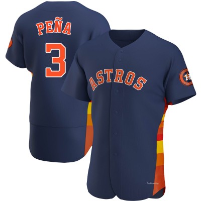 Men's Jeremy Pena Houston Astros Authentic Navy Alternate Jersey