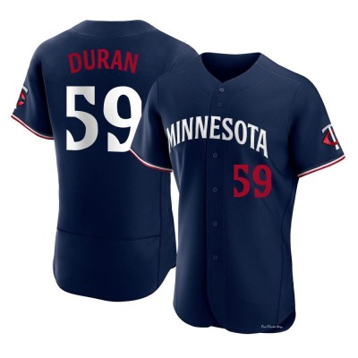 Men's Jhoan Duran Minnesota Twins Authentic Navy Alternate Jersey