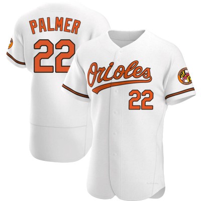 Men's Jim Palmer Baltimore Orioles Authentic White Home Jersey