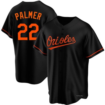 Men's Jim Palmer Baltimore Orioles Replica Black Alternate Jersey